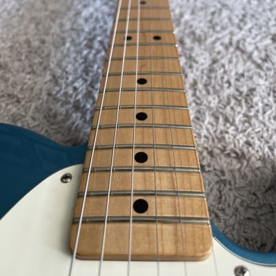 Fender Standard Telecaster 2015 MIM Lake Placid Blue Maple Neck Modified Guitar image 8