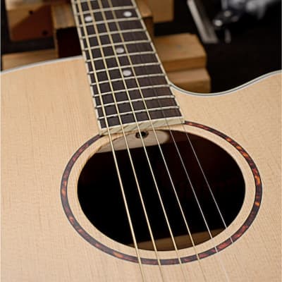 Asyla series 4/4 dreadnought acoustic-electric guitar with solid spruce top image 3