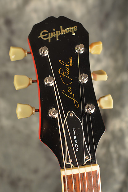Epiphone Les Paul Standard Flametop Korean Made 1997 Cherry