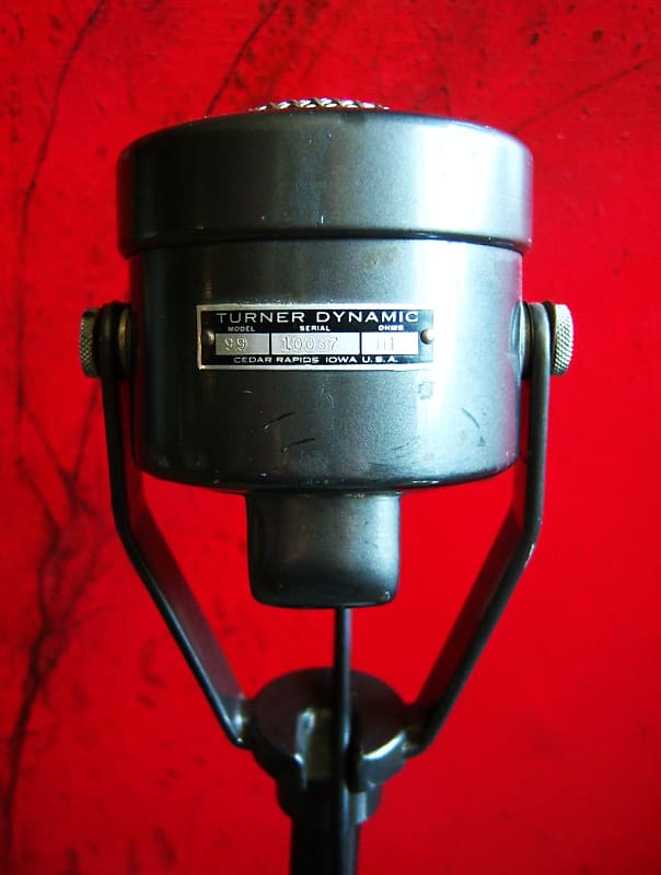Turner Dynamic ダイナミックマイク 99 ビンテージ USA Turner Model 99 Vintage Microphone Classic – Vintage