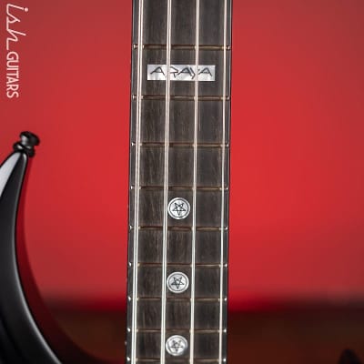 ESP Guitars Tom Araya FRX Signature Bass MIJ Custom Shop Black Satin image 5