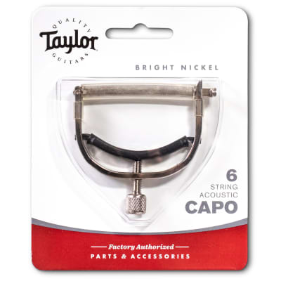 Taylor Capo, 6-String, Bright Nickel for sale