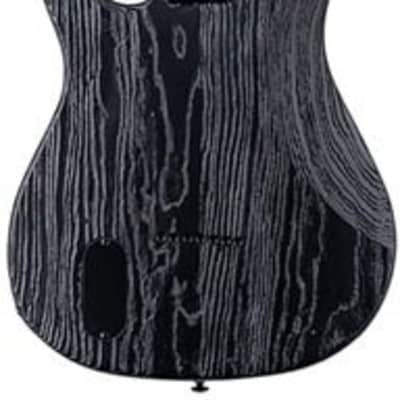 ESP LTD SN-1007 HT Baritone Electric Guitar - Black Blast image 4