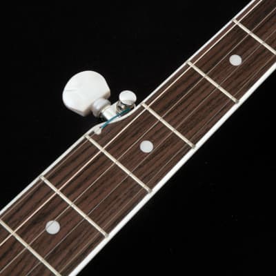Washburn B11K Americana Series 5-String Resonator Banjo with Rolled Brass Tone Ring & Hardshell Case image 10