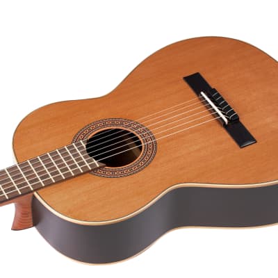 *NOS* Ortega Traditional Series R190 Made in Spain Classical Nylon String Guitar w/ Gig Bag - Natural image 8
