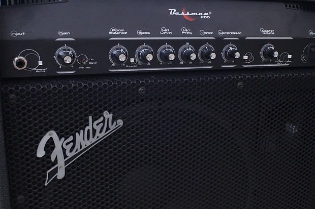 Fender Bassman 200 2000's Black | Reverb