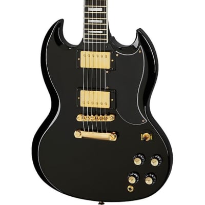 Epiphone SG Custom Ebony Electric Guitar image 1
