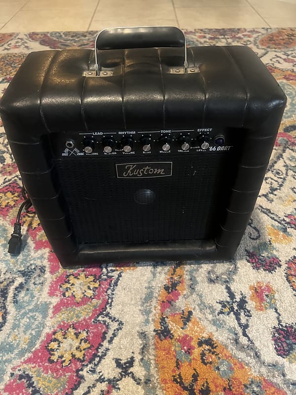 Kustom Dart 66 Black Reverb