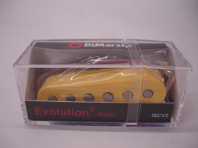 DiMarzio ISCV2 Steve Vai Evolution Middle Guitar Pickup - Yello