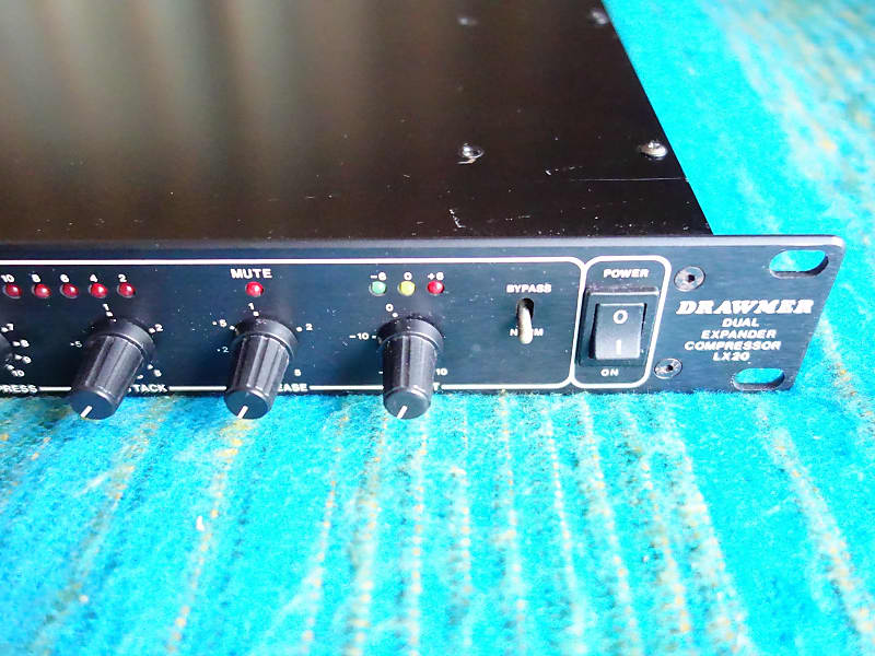 Drawmer LX20 Dual Channel Expander Compressor - 90's Vintage