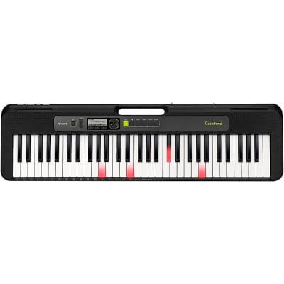 Casio Casiotone LK-S250 Lighted 61-Key Digital Keyboard Regular Black