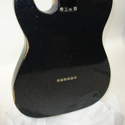 2021 Fender Brad Paisley Esquire Electric Guitar Maple, Black Sparkle w/ Bag image 16