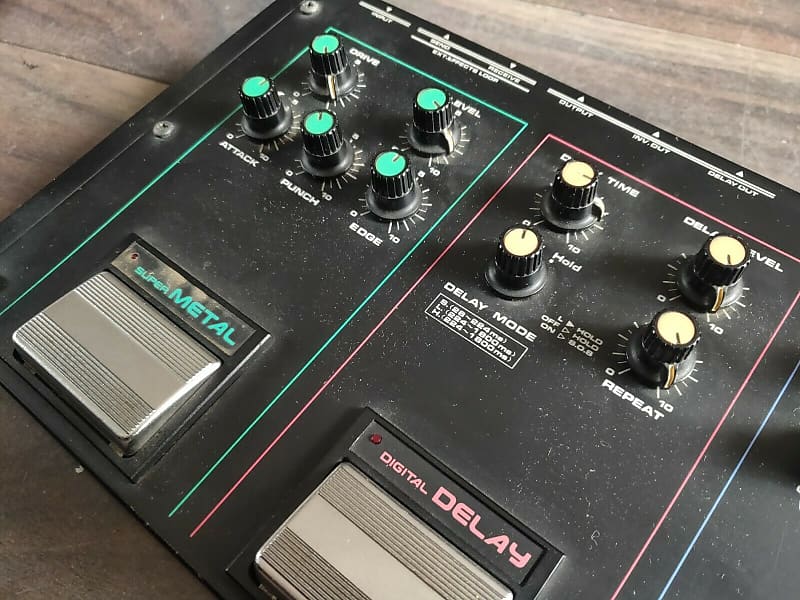 Maxon DUE300 デジタルマルチエフェクター 1980's Maxon/Ibanez DUE300 Digital Multi FX Effects Pedal