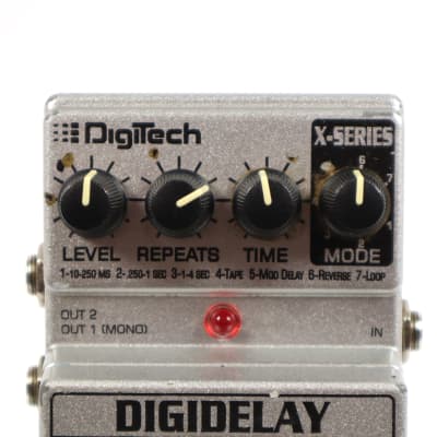 DigiTech DigiDelay X-Series Electric Guitar Digital Delay Effects Pedal image 6