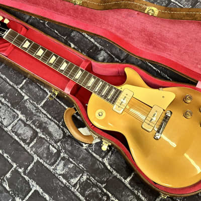 Gibson Les Paul Reissue 1954 P-90 VOS Dbl Gold New Unplayed Auth Dlr 8lb 8oz #074 image 9