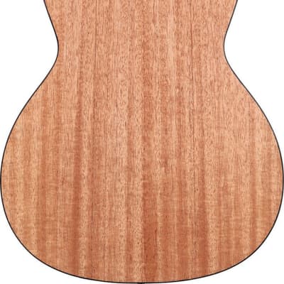 Kala Solid Cedar Top Mahogany Orchestra Mini Guitar, Natural image 3