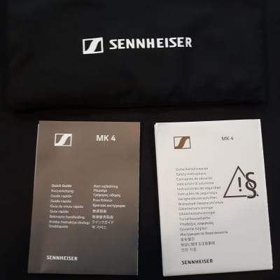 New Sennheiser MK-4 Condenser Microphone Made in Germany image 4