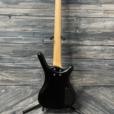 Warwick Left Handed RockBass Corvette Fretless Basic-5 Nirvana Black Transparent Satin 5-String Electric Bass image 13