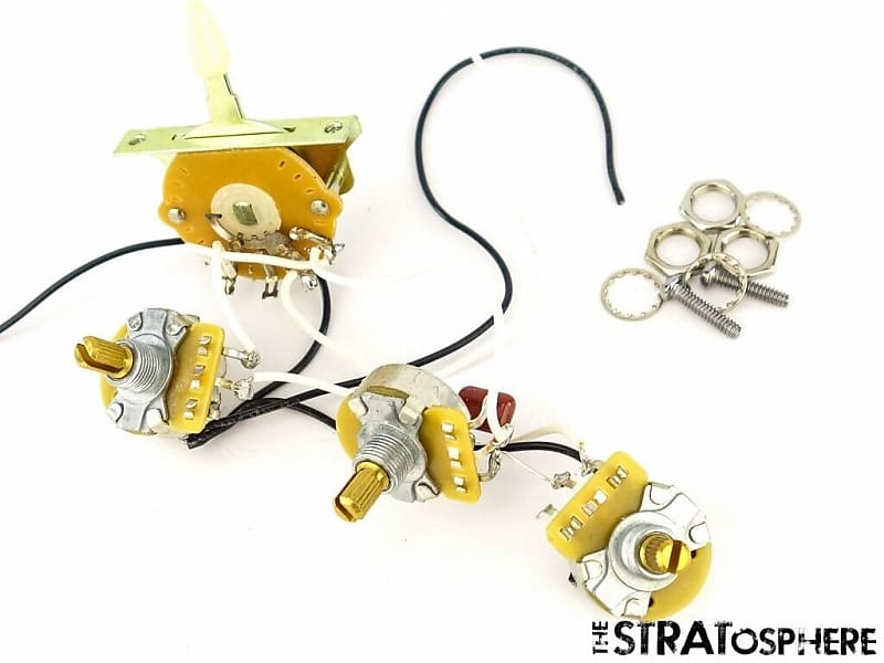 Fender Jimi Hendrix Stratocaster Strat CTS POTS 5 SWITCH Reverb