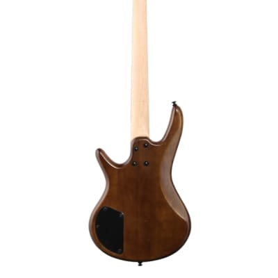 Ibanez GSRM20 Mikro Electric Bass Guitar Walnut Flat image 5