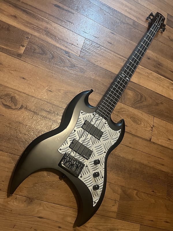 Epiphone G-400 Gothic Batwing SG Xtreme EMG Thunderbird Bass | Reverb