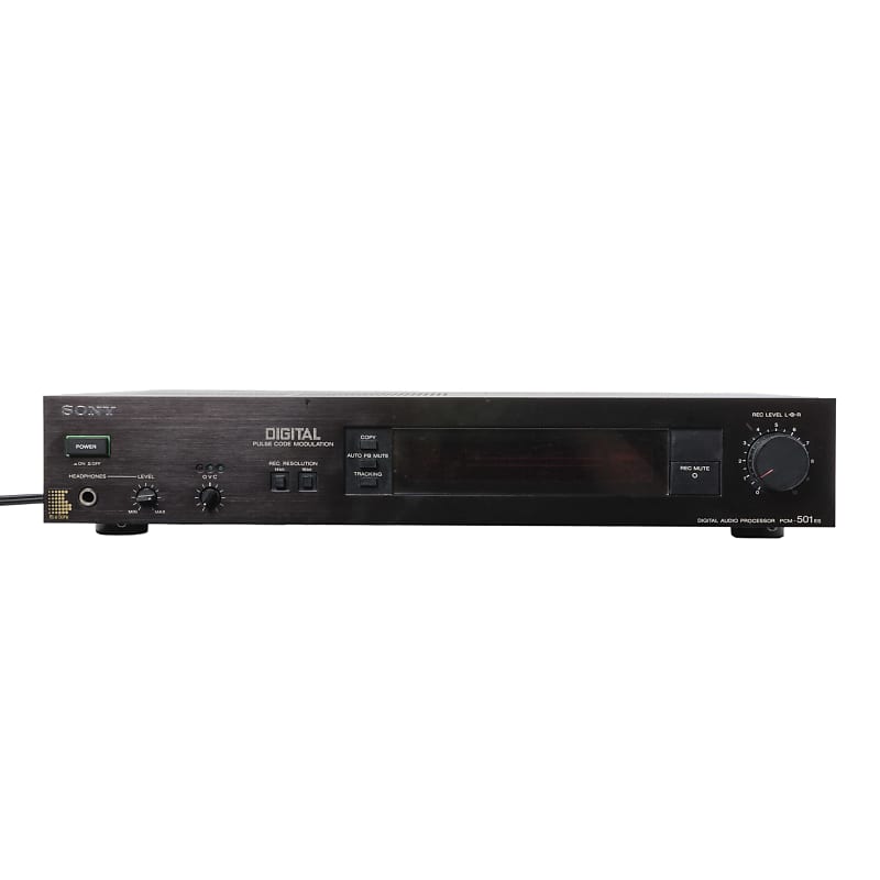 Sony PCM 501 ES Digital Audio Processor | Reverb