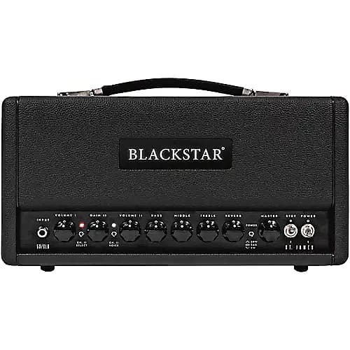 Blackstar St. James 6L6 2-Channel 50-Watt Guitar Amp Head 2022  Black image 1