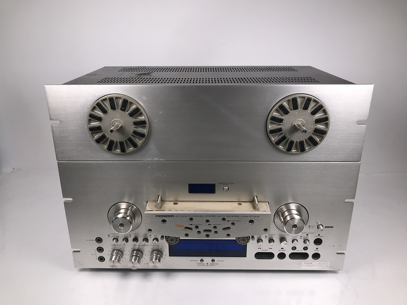 Pioneer RT-909 4-Track Stereo 1/4 Reel-to-Reel Tape Deck (1979 - 1983) |  Reverb