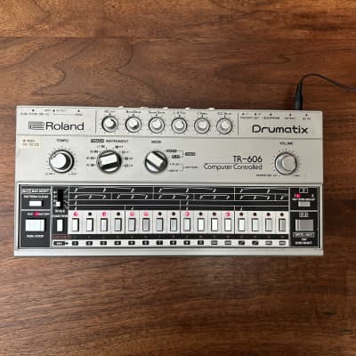 Roland TR-606 - 1980s - MODS - Midi, Clock, Individual Outs, Int Battery