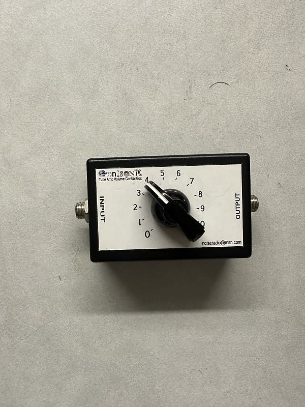 Omnisonic Tube amp volume control Reverb