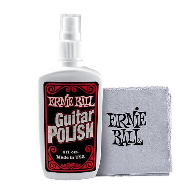 Ernie Ball 4222 Guitar Polish With Cloth image 1