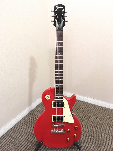 Epiphone Les Paul 100 1993 Candy Apple Red | Reverb