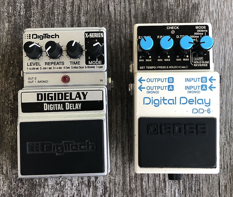 Digitech Digidelay And Boss DD-6 Delay Pedals 2-For-1 Deal | Reverb