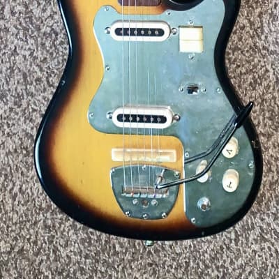 Vintage 1970s Apollo electric guitar made in Japan Ohsc image 1