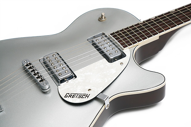 Gretsch Model G5236 Pro Jet Electromatic Silver | Reverb