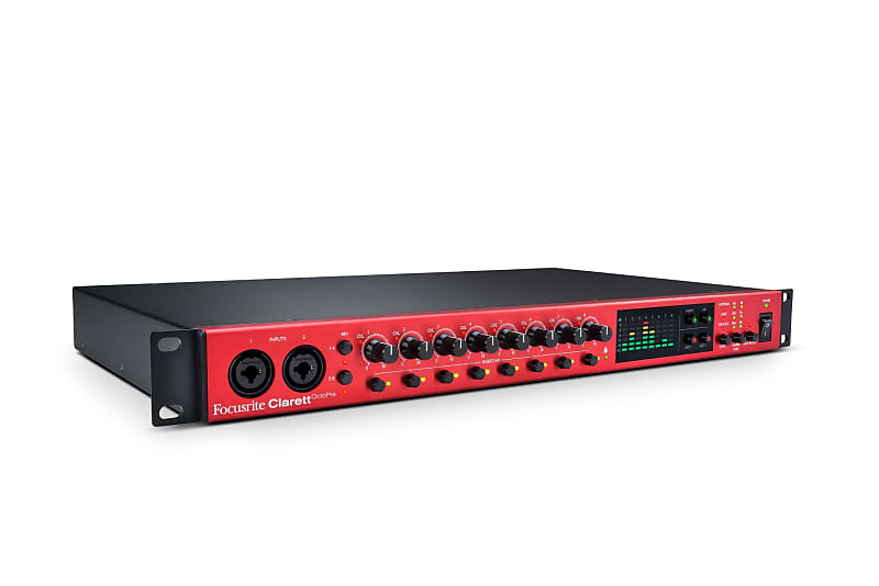【美品！】Focusrite Clarett OctoPre マイク プリアンプ Focusrite Clarett OctoPre 8-Channel Mic Preamp with ADAT I/O