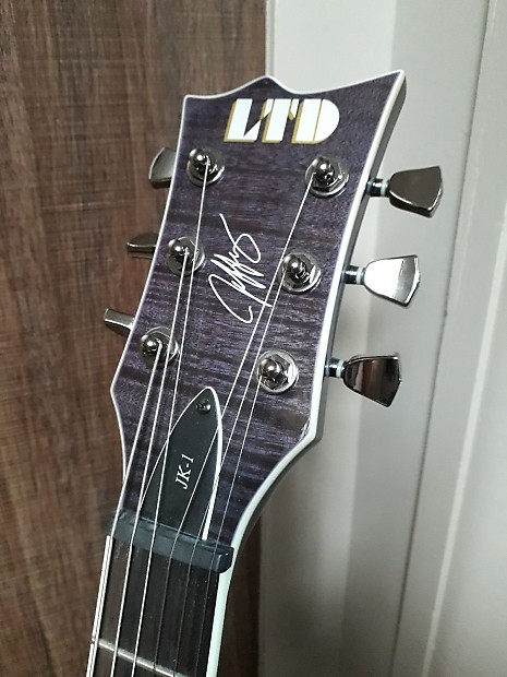 ESP LTD JK1 See Thru Blue | Reverb ESP LTD JK1 See Thru Blue | Reverb