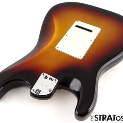 2022 Fender American Ultra Stratocaster Strat LOADED BODY, USA Ultraburst image 5