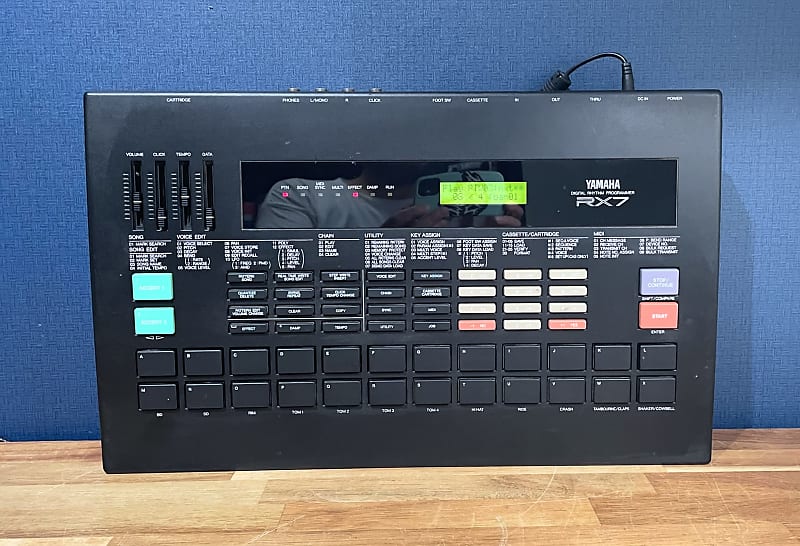 DTM・DAW YAMAHA RX7 RHYTHM PROGRAMER Yamaha RX7 Rhythm Programmer Drum Machine | Reverb