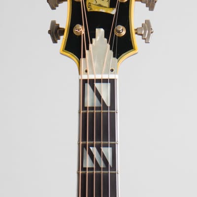 D'Aquisto New Yorker Delux Arch Top Acoustic/Electric Guitar (1967) - Sunburst Lacquer original black hard shell case image 5