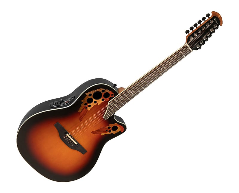 Ovation Pro Series Standard Elite 2758AX-NEB 12str A/E Guitar New England Burst image 1