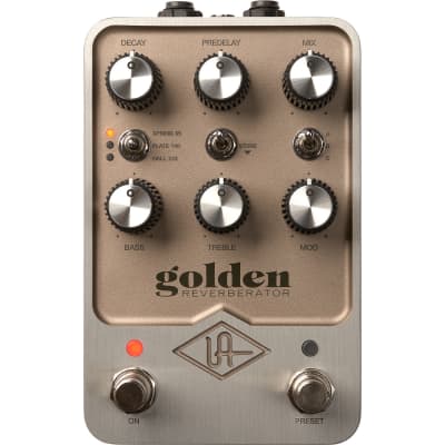 Universal Audio Golden Reverberator Guitar Effects Pedal 819937002854 image 1