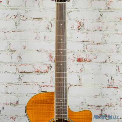 Yamaha APX600FM-AM Acoustic/Electric Guitar Flamed Maple Natural image 3