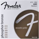 Fender® Phosphor Bronze Acoustic Guitar Strings, Ball End, 60M .013-.056 Gauges, (6) - Default title