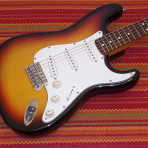 Fernandes Stratocaster Sunburst Strat Early 1980s Vintage
