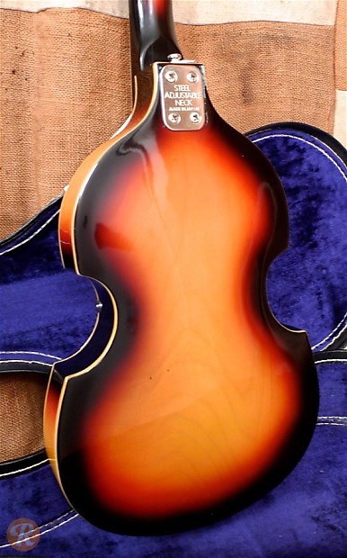 Greco Violin Bass Sunburst 1966 image 3