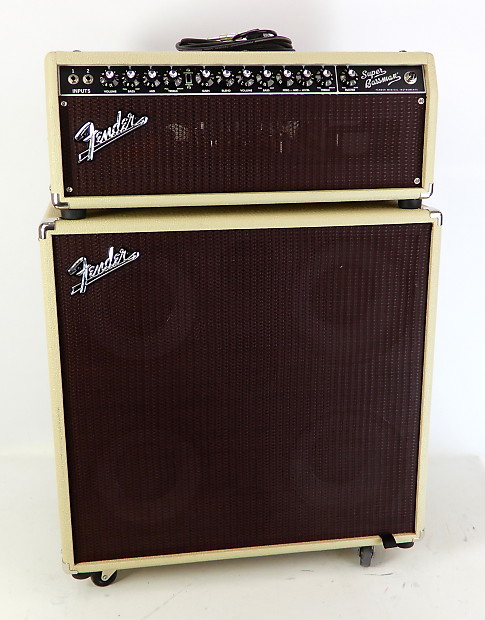 Fender Super Bassman Head & Bassman 4x10 Neo Cabinet Blonde