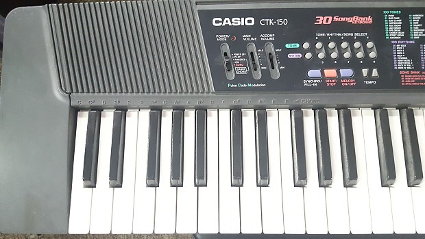 CASIO CTK-150 キーボード　美品 Casio CTK-150 Keyboard Song Bank with Box and batteries w