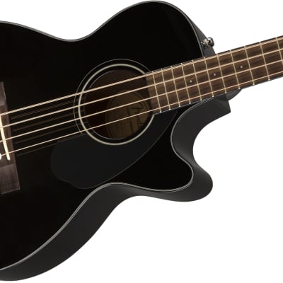 Fender CB-60SCE Acoustic-Electric Bass Black image 4