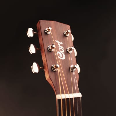 Cort Little CJ Walnut 3/4 Jumbo Acoustic-Electric Guitar image 5